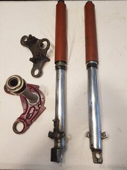 Jawa 250, 350 Kývačka, Panelka - Přední vidlice