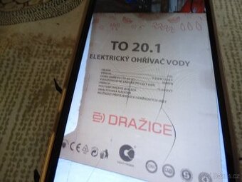 Bojler Dražice nový nepoužitý 20l