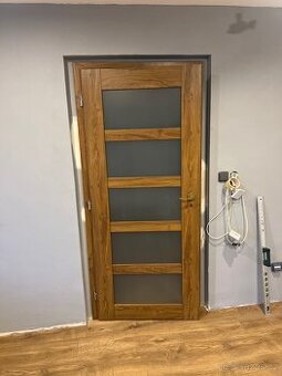 Dveře 80L levé 80 cm Vivento Prestige PK02 dub Španělský