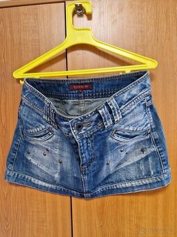 Riflová sukne Review