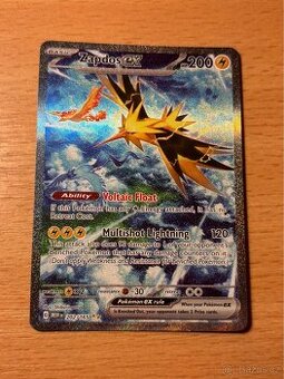 MEW 202/165 Zapdos ex - 151 - Pokemon