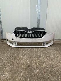 predni naraznik skoda fabia iii 3 fabie maska bily