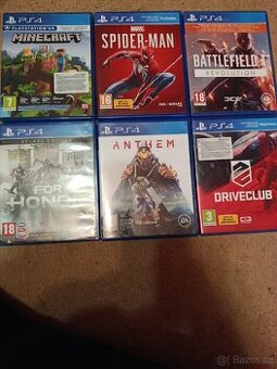 Hry na ps4 (cena v popisku)