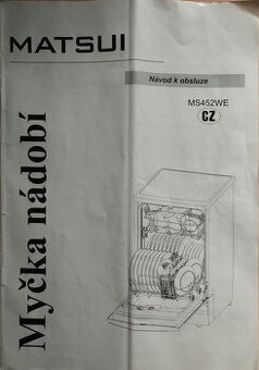 Myčka na nádobí 45 cm