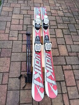 Dětské lyže Volkl 110 + hůlky