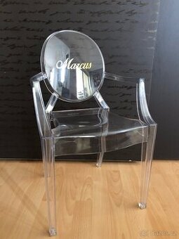 Dětská židle LOU LOU GHOST Kartell