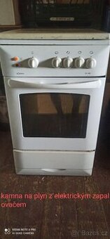 Plynový sporák,, elektrická jiskra