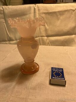 skleněná váza Bohemia Crystal