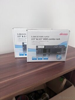 Akasa Lokstor M51 – 2.5" & 3.5" HDD/SSD combo rack