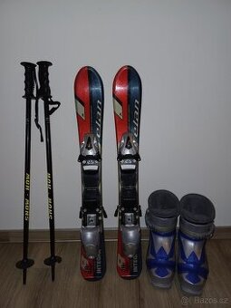 Dětské lyžařský set Elan 70 cm, boty Alpina
