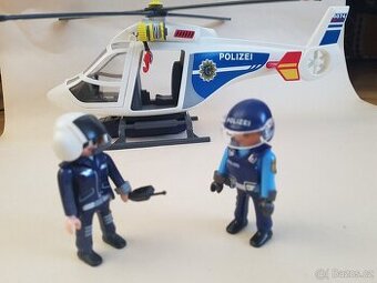 Playmobil Policejní helikoptéra s LED světlem