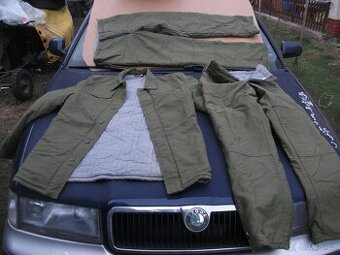 Vaťáky + boty + pláštěnky