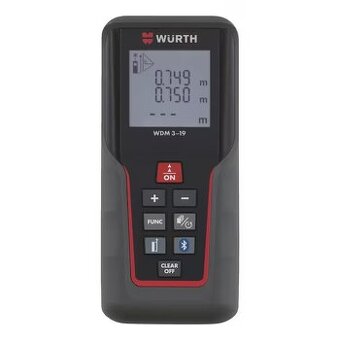 Laserový měřič vzdálenosti WURTH WDM 3-19