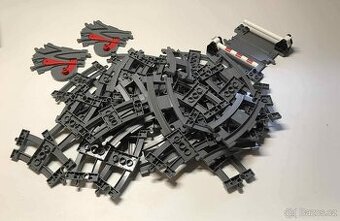 Lego Duplo Velká sada kolejí s přejezdem a výhyb