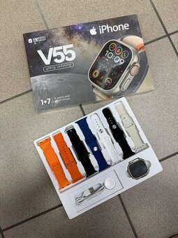 NOVÉ CHYTRÉ HODINKY SMARTWATCH V55 VÍCEBAREVNÝ