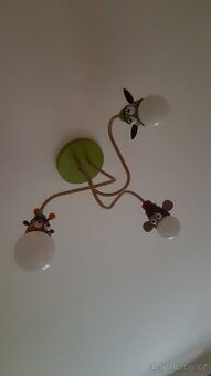 stropní dětský lustr Safari Philips