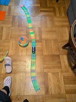 Flexibilní autodráha bez autíčka, na prodloužení