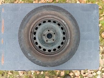 Prodám pneu s diskem 195/65R15 5x112