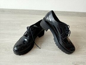 Dámské kožené boty zn. Geste, vel. 38