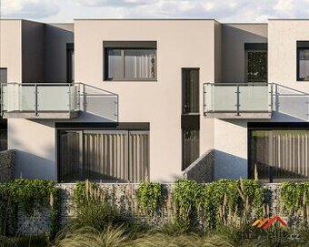 Prodej novostavby 4+kk, 180 m2, Praha 9 - Jahodnice, 2x gará