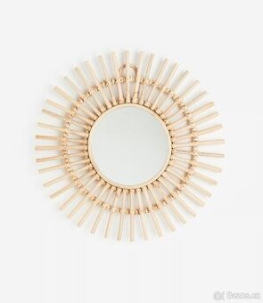 Ratanové zrcadlo IKEA