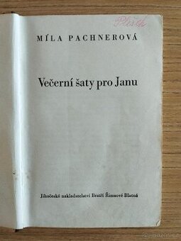 Večerní šaty pro Janu