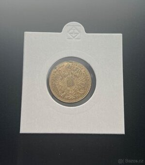Pozlacený 20 krejcar