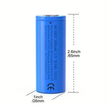 dobíjecí baterie 3,7V