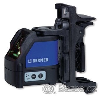 BERNER Křížový lineární laser BCLL-G, 20 m BASICline, zelený