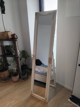 stojací zrcadlo 40x160 s rustykálním zdobením
