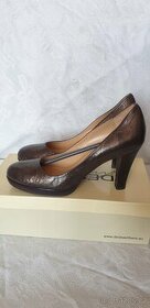 Kožené lodičky Deska, velikost 39