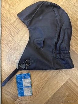 Kožená motoristická kukla