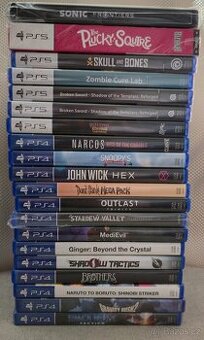 Hry na konzoli Playstation 4 a 5