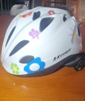 Dětská cyklo helma přilba na kolo, S, nastavitelná 48-52 cm