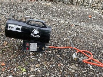 Plynový teplomet / teplogenerátor MEVA 10 kW – funkční