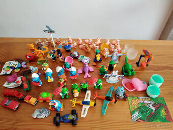 Retro figurky z kinder vajíček