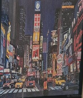 Puzzle motiv New York a příroda