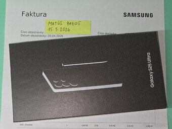 Nový Samsung Galaxy S25 Ultra 256GB Jet black