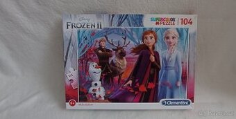 Dětské puzzle Ledové království 2 (104 dílků)