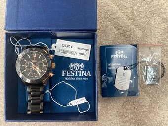 Hodinky Festina F20578/1 ceramic, safírové sklo