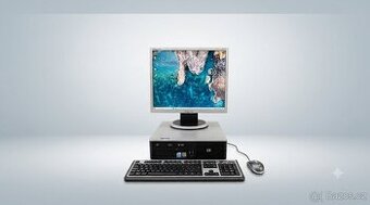 KOMPLETNÍ KANCELÁŘSKÁ PC SESTAVA - ČISTÁ A PŘIPRAVENÁ