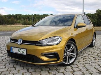 GOLF 7,1.4TSI,92kw,R-Line,HIGH,KURKUMA,r18,Full LED,67 900km