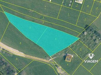 Stavební - bydlení 7 832 m², Podíl 17 % o výměře 1 305 m²