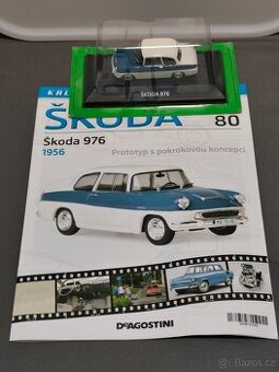 ŠKODA 976 PROTOTYP 1:43 DEAGOSTINI