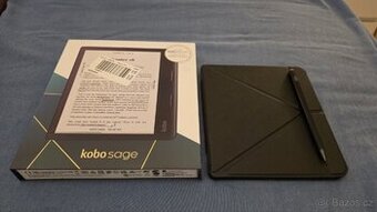 Kobo Sage 32 GB + Stylus + pouzdro – NEPOUŽITÝ