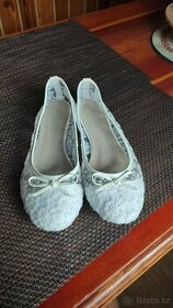 Svatební boty obuv balerínky