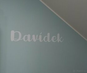 Samolepka na zeď Davídek - 1