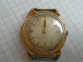 Pánské zlacené hodinky retro