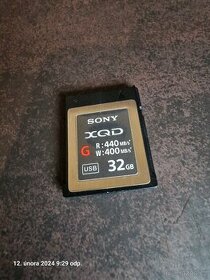 Sony XQD G-Series 32GB (QDG32E-R) Karta