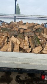 Palivové dřevo dříví suché měkké tvrdé listnatá směs akce - 1